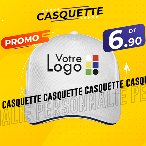 casquette personnalisé tunisie