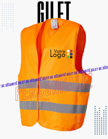 gilet de sécurité tunisie impression broderie dtg flex