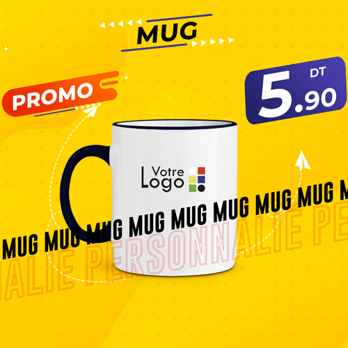 mug personnalisé tunisie
