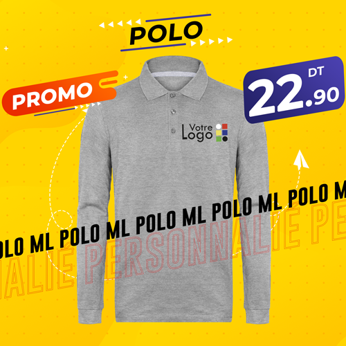 polo ml personnalisé tunisie
