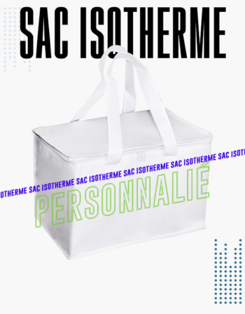 sac isotherme personnalisé tunisie impression broderie
