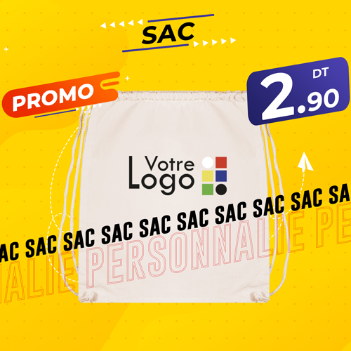 sac personnalisé tunisie