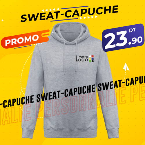 sweat shirt personnalisé tunisie