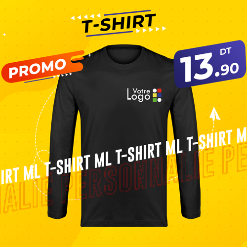 t shirt ml personnalisé tunisie