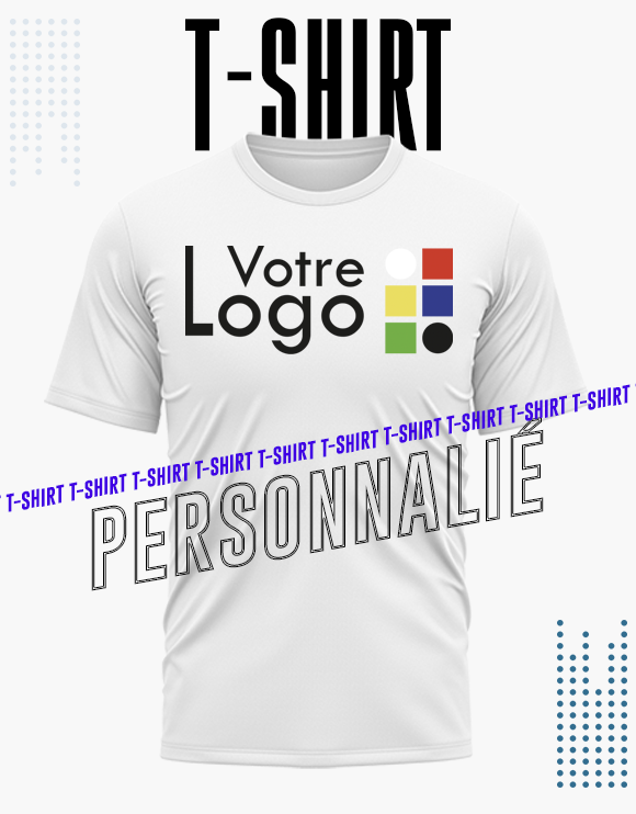 t shirt personnalisé tunisie impression broderie